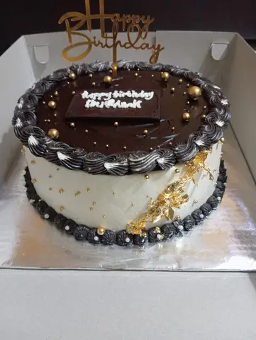 Cake ultah bulat