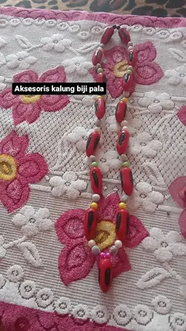 Aksesoris buah pala khas Fakfak