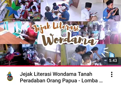 Jejak Literasi Wondama