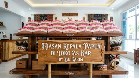 HIASAN KEPALA PAPUA ( HAGMA)