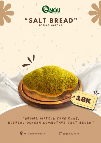 SALT BREAD TOP MACHA