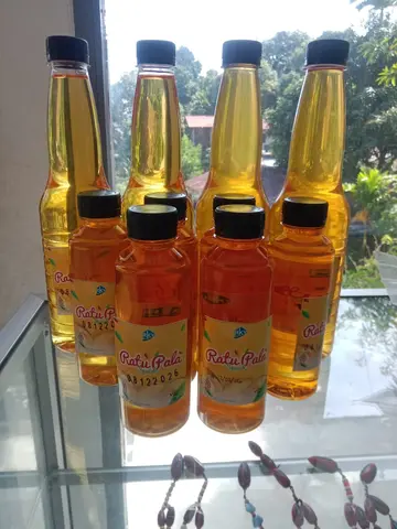 sirop pala botol kecil