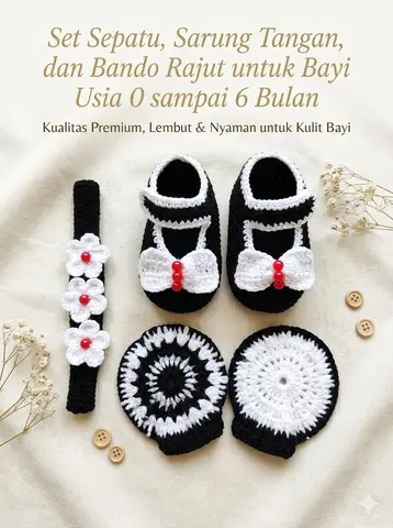 1 set rajutan bayi